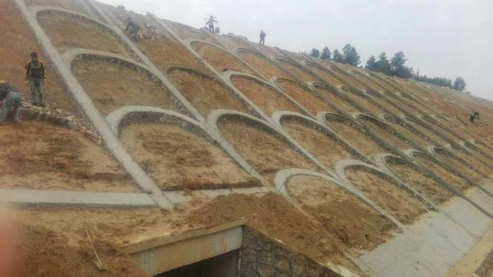 益娄高速第七合同防护排水工程，通涵工程施工