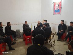常祁高速杨经理工地进行安全技术交底会议